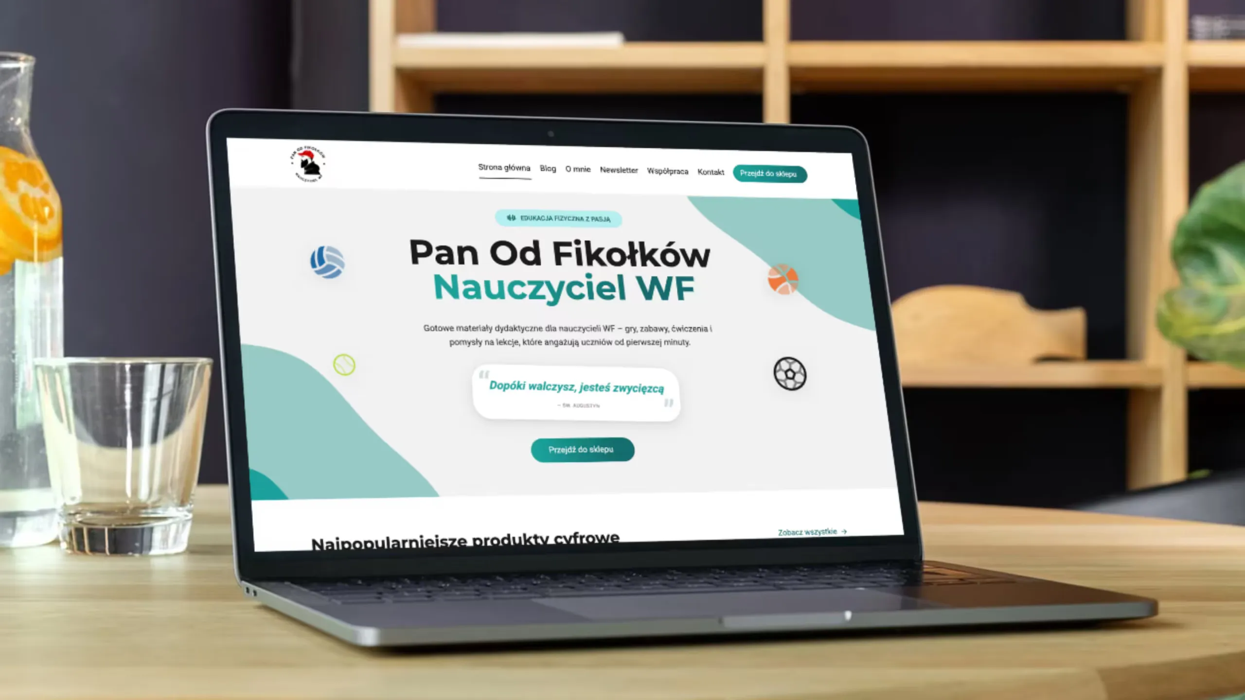 Realizacja: sklep z ebookami i kursami panodfikolkownauczycielwf.pl