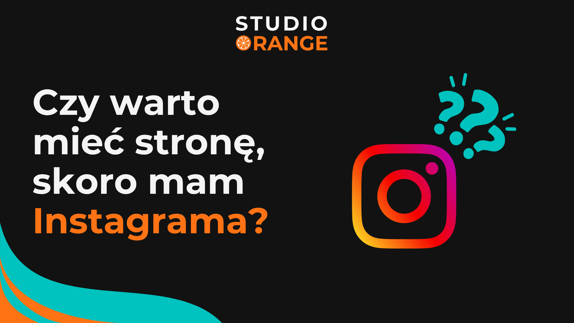 Czy warto mieć stronę, jeśli mam Instagrama?